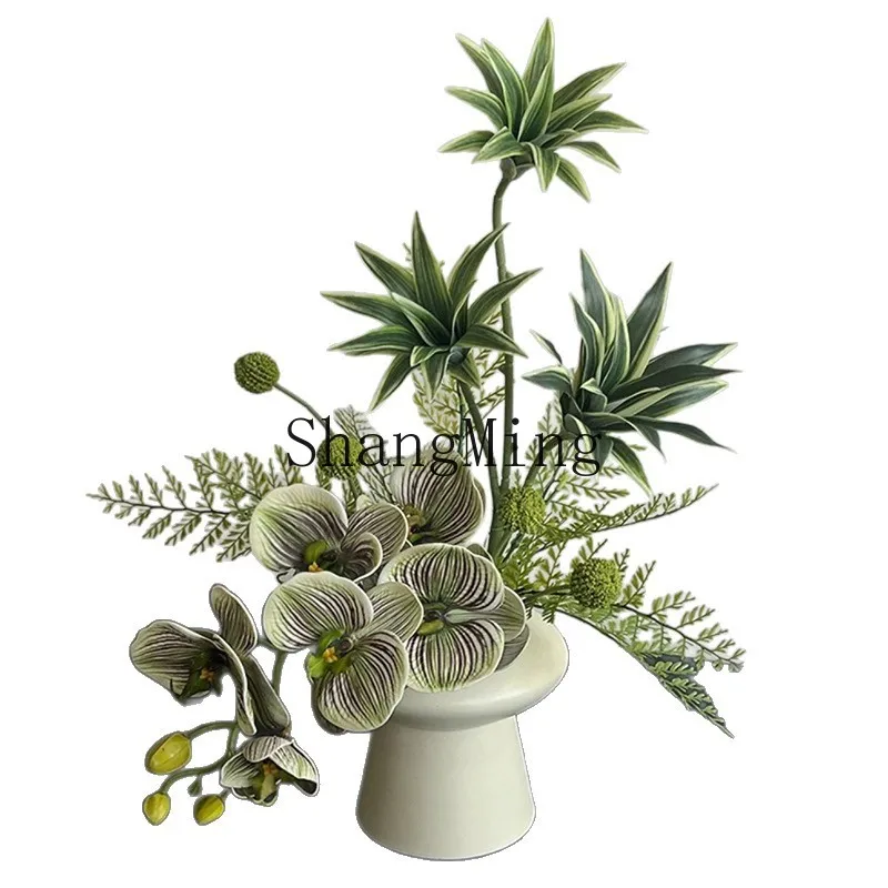 

DSA light luxury high-end codex simulated flower ornament bouquet home furnishing hotel desktop soft decoration