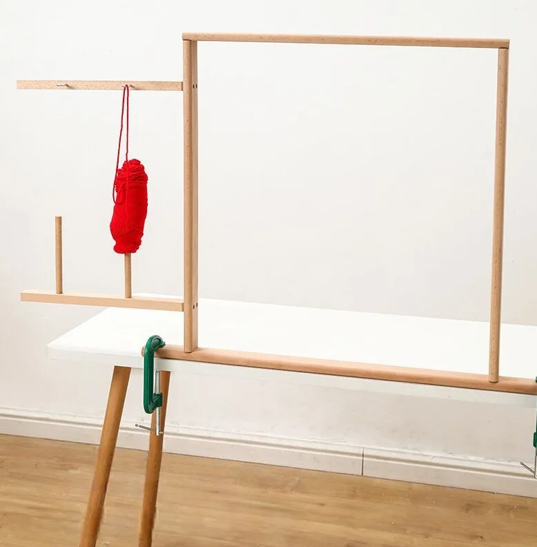 

Large tufted rack, blanket weaving, gun rack, carpet perforating needle rack, sewing, embroidery, making, beginner