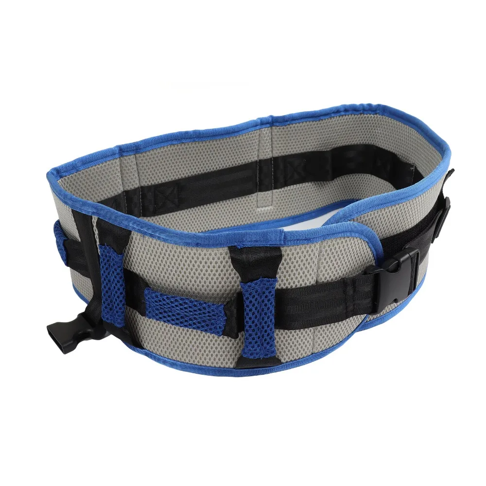 Blue Rehabilitation Transfer Belt EVA Multiple Sizes Mobility Assist Strap Transfer Gait Belt Patient Bed-to-chair Shifting
