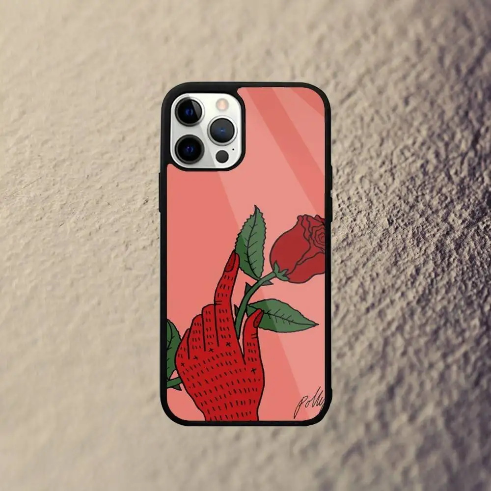 Polly Nor Art Phone Case  For iPhone 17,16,15,14,13,12,11,Pro,Max,Plus,Mini,SE4,E Magnetic Magsafe Wireless Charging