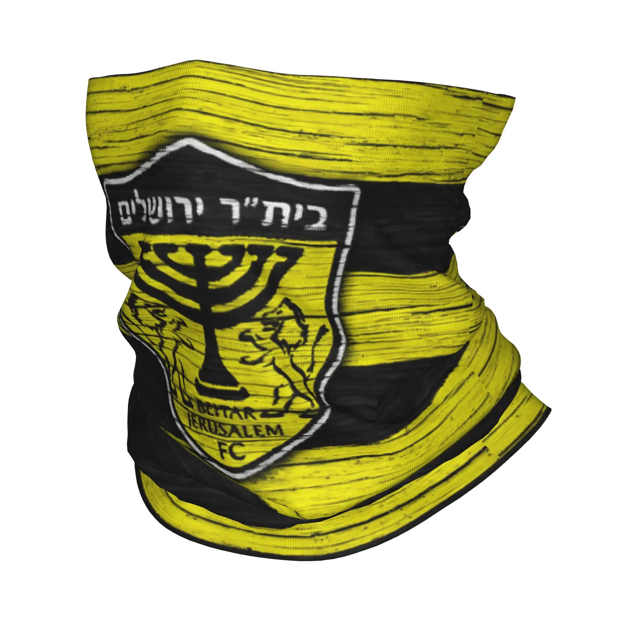Yarım FC İsrail Beitar Kudüs ISR IL Bandana Boyun Kapak Takım Kulübü Wrap Eşarp Sıcak Yüz Maskesi Doğa Sporları Unisex Yetişkin
