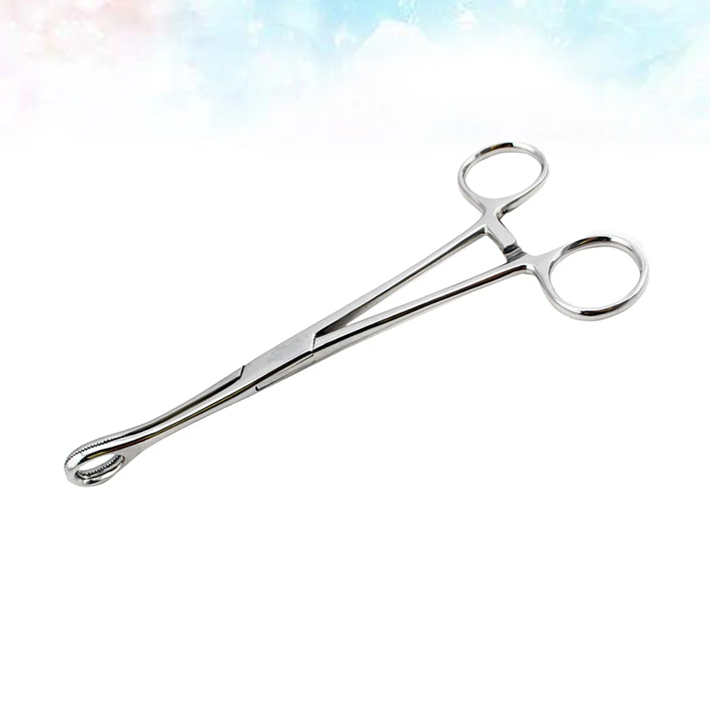 ملقط إسفنجي ذاتي القفل من الفولاذ المقاوم للصدأ أداة ثقب الجسم للأذن والشفاه والخد وشم ثقب الأعضاء التناسلية