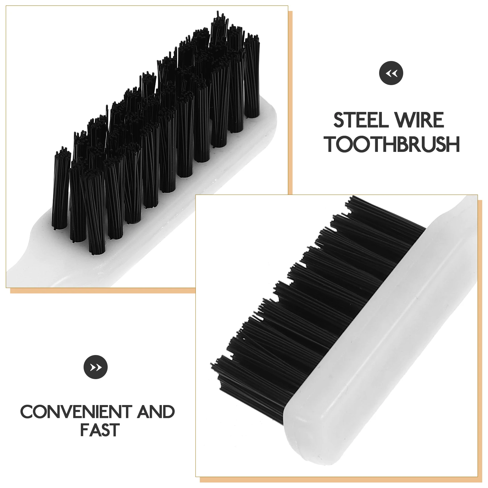 

10pcs Maintenance Durable Cleaning Tool Rust Removal for Metal Surface Friendly Rust Removal Brush Efficient Practical