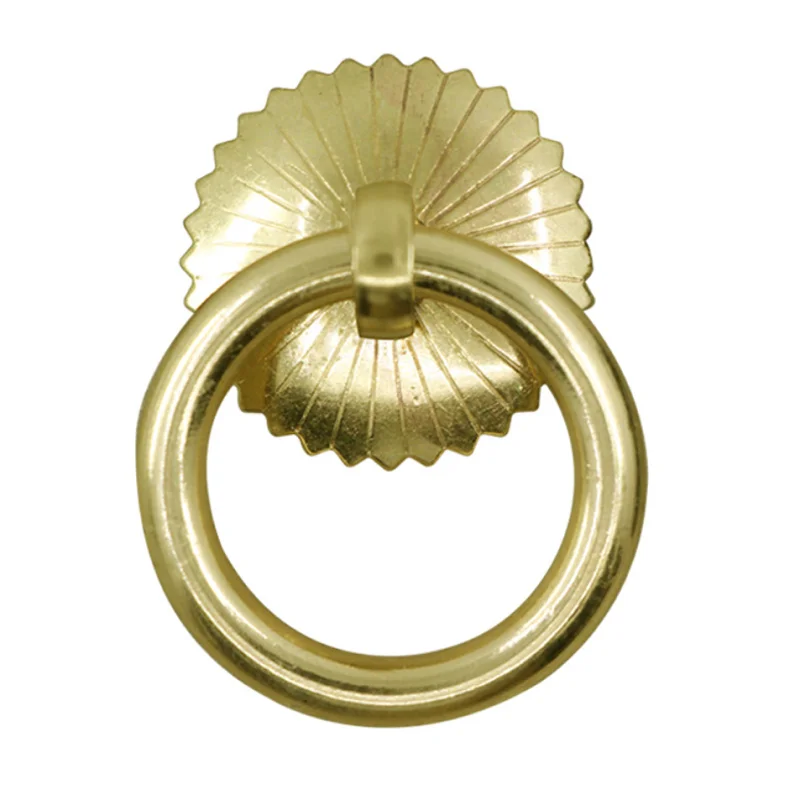 Custom bronzed drawer cabinets Furniture accessories Ring handles Metal handles