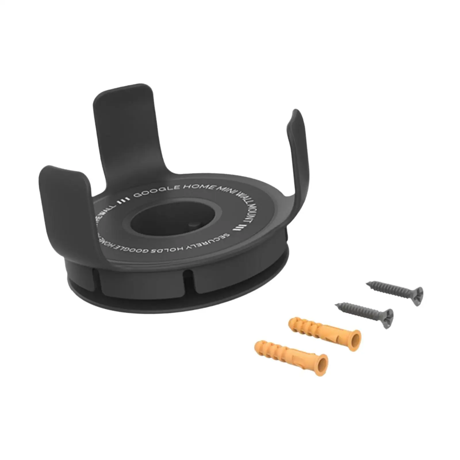 Wall Mount Speaker Accessory Bracket for Smart Home with Charging Port Cable Organization Wear Resistant ABS Utility Holder