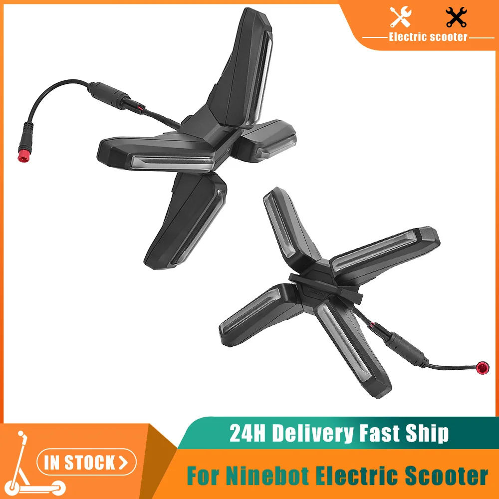 X-shaped Front Light Headlight Electric Scooter for Ninebot ZT3 ZT3 Pro Bright Front Light Daytime Running Parts Accessories