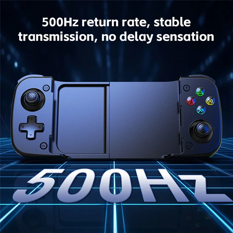 L53A-D3 Wireless Dehnbar Game Controller Bluetooth 5,0 Handy Gamepad Controller Für Xiaomi Android IOS Schwarz