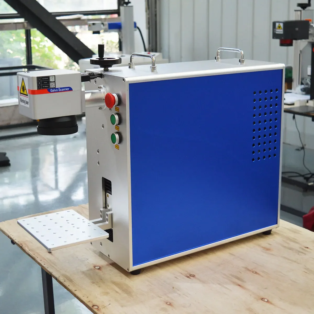 Desktop Raycus/Max/JPT 50W Metal Laser Engraving Machine/Fiber Laser Marking Machine 30w/100W