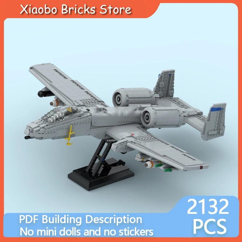 

Модель военного самолета MOC, строительные кирпичи, наземный самолет, модульная технология, подарки, праздник, сборка, детские игрушки, костюм