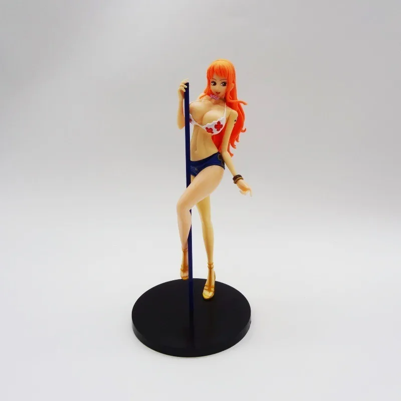 

23cm Bandai One Piece Anime Figure Nami Action Figures toys model Statue Collection Desktop decoration Pendant kid birthday Gift