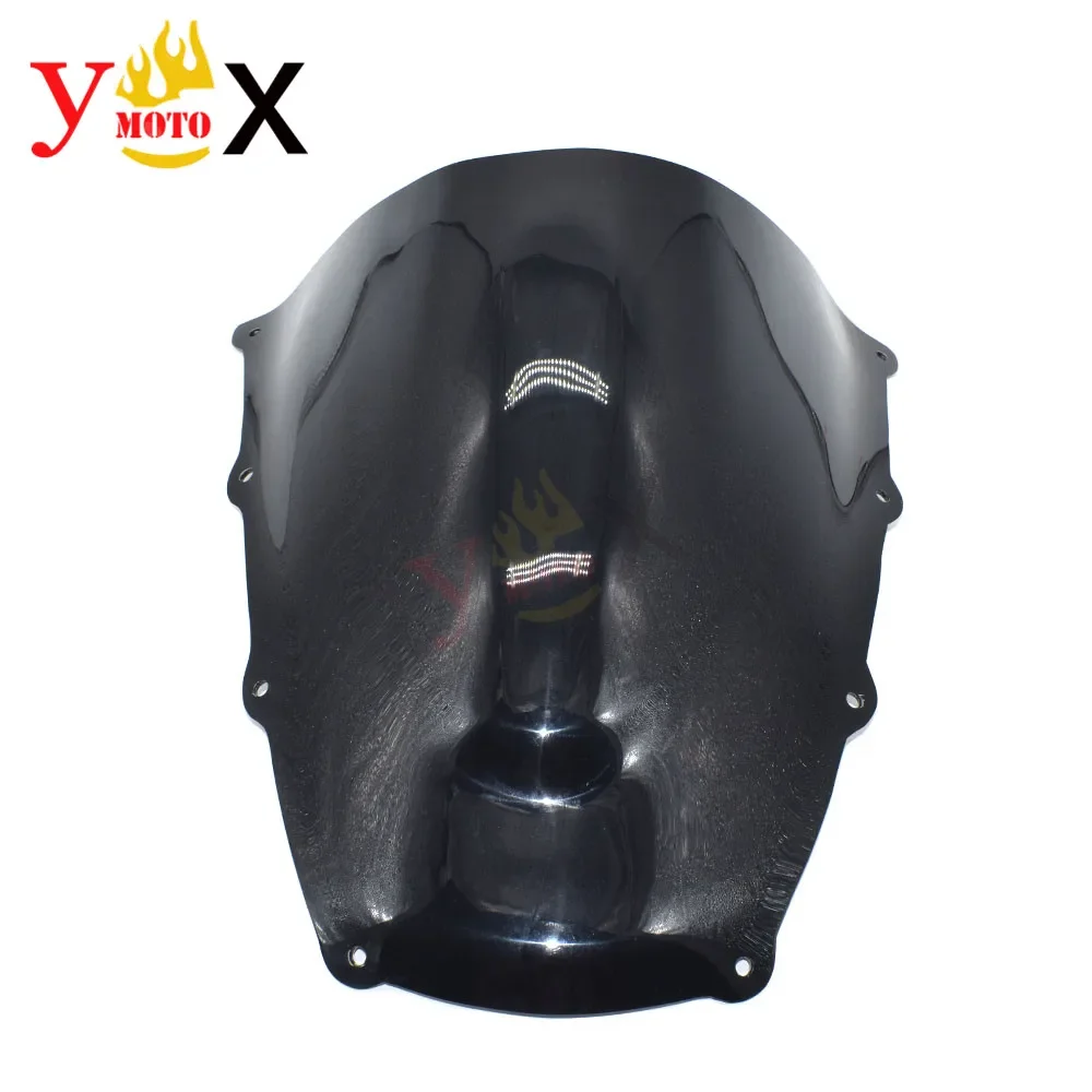 RVS 1000 01-03 Black/Clear Motorcycle Windscreen Windshield Front Wind Glass Fairing For Aprilia RSV1000 2001-2003 2002