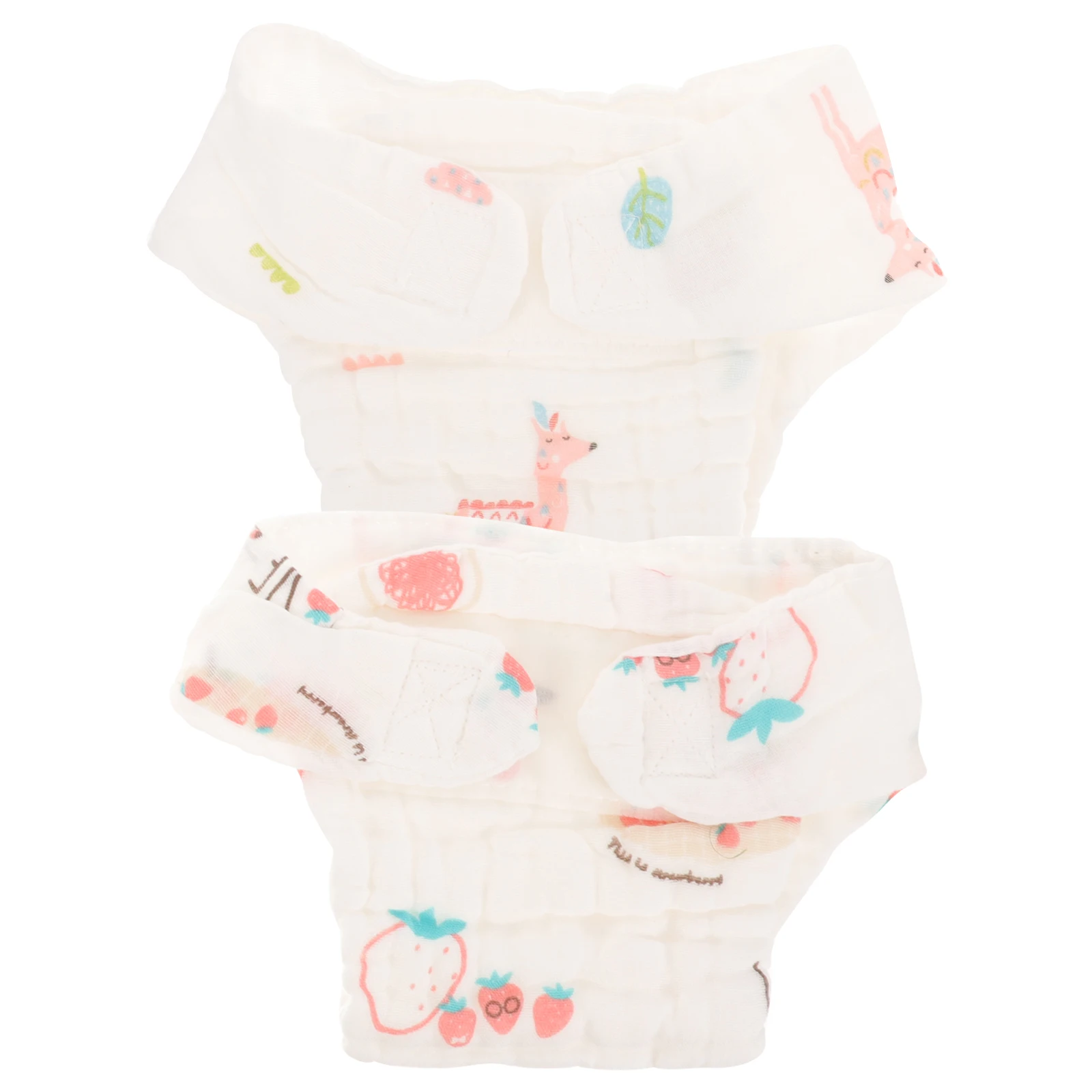 

Pure Washable Reusable Diapers Baby Girl Newborn Gauze Nappies Pants 0-3M 10lbs Random Cotton Diapers For Infant Girl Style