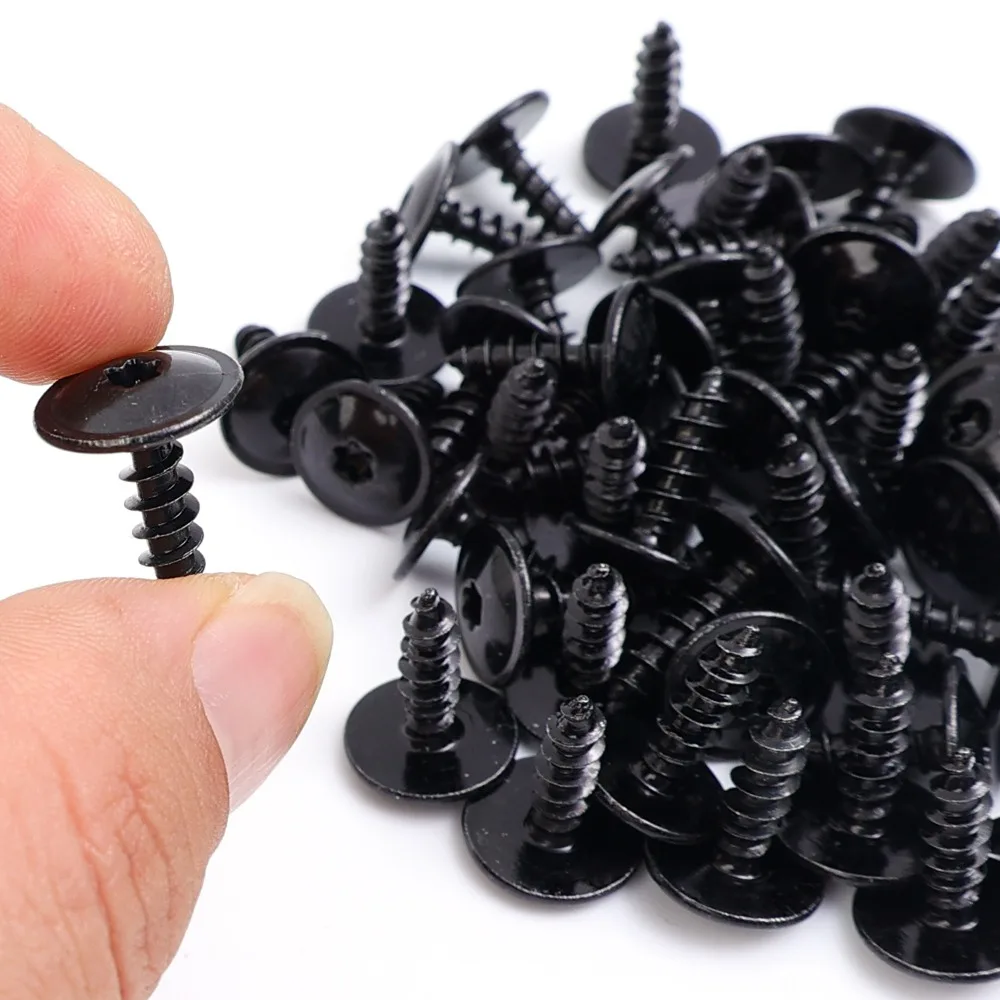 T20 Torx Screw Metal Self Tapping Screws M5*16 for VW Jetta Bora for Audi Q5 for Porsche Car Bumper Shield Undertray Fastener - view 2