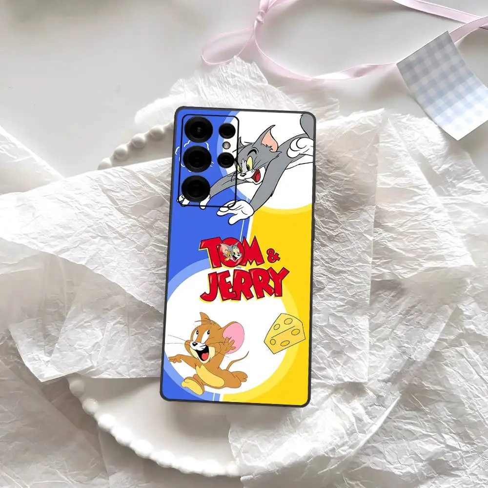 Cartoon T-Toms And J-Jerrys Phone Case For Samsung S 24 Fe 25 Ultra Plus 20 Lite 21 30 22 23 24 22 Ultra 5G Fundas view 5