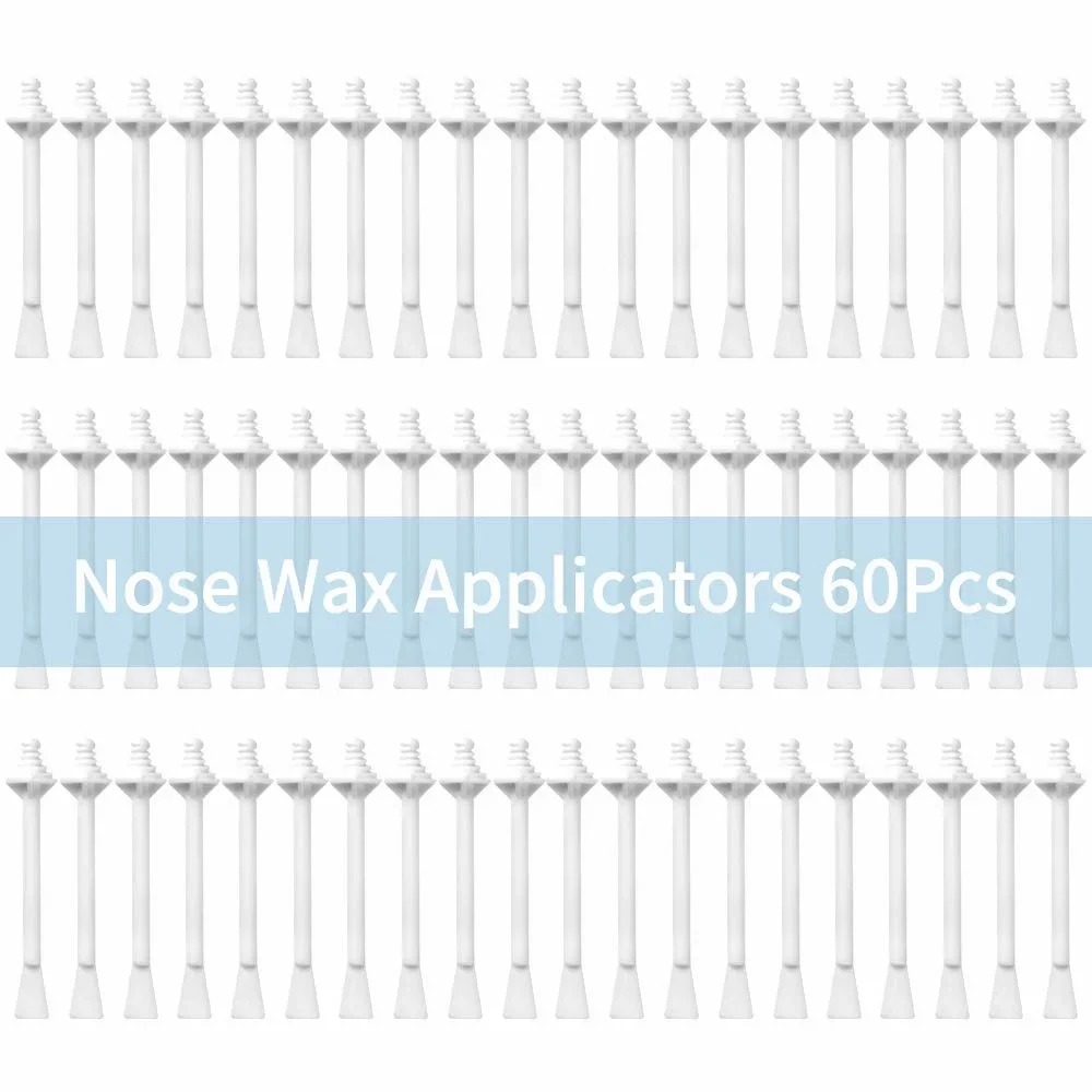 Nose Wax Sticks Nose Wax Applicators for Painless Nose Hair Removal Tool Wax Kit Accessories Beeswax Safe Formula Professional