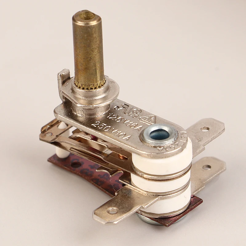 1pc Adjustable Temperature Electrical Switch Bimetallic Heating Thermostat Temperature Control Switch Accessories