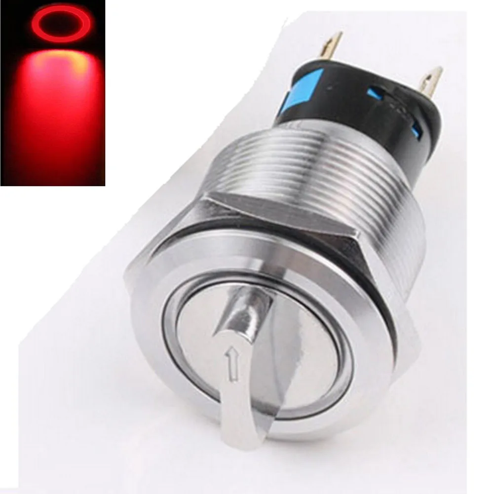 

For Low Light Conditions 3 Position Switch 110-220V Switch IK09 Protection LED Light Indicator For CNC Machine
