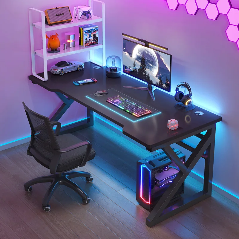 Computer Desk Desktop Home E-sports Office Bedroom Student Writing Desk And Chair Set