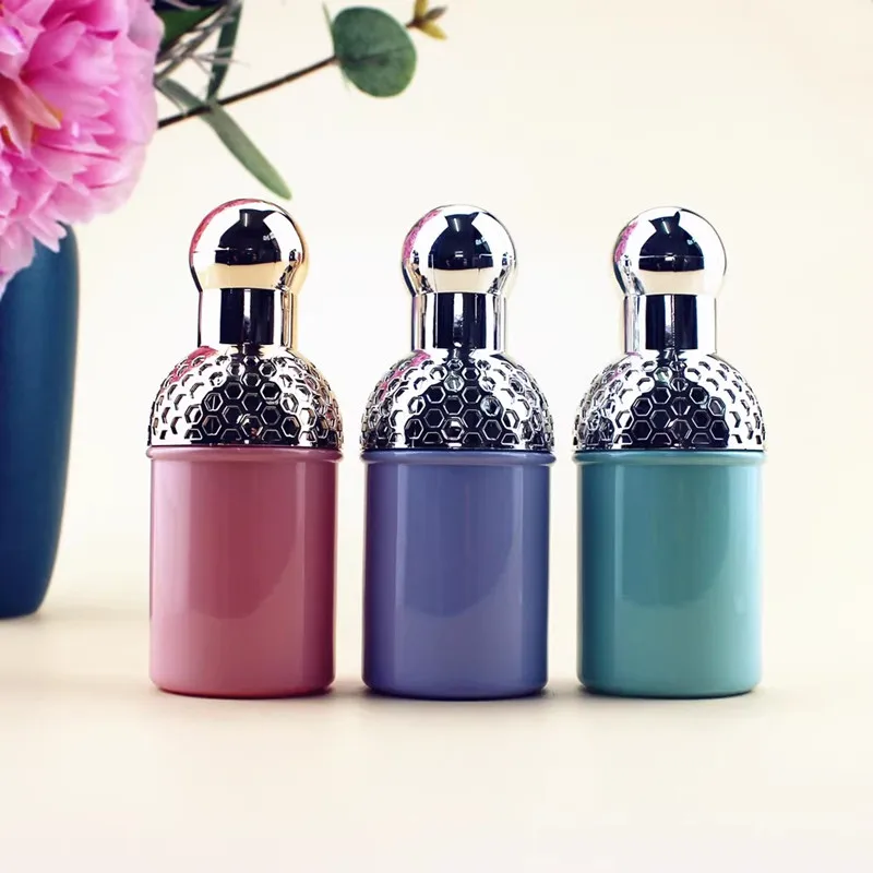 10/20pcs 30ml Glass Perfume Bottles Screw Cap Travel Portable Container Fragrance Dispenser Bottle Fine Mist Spray Bottle