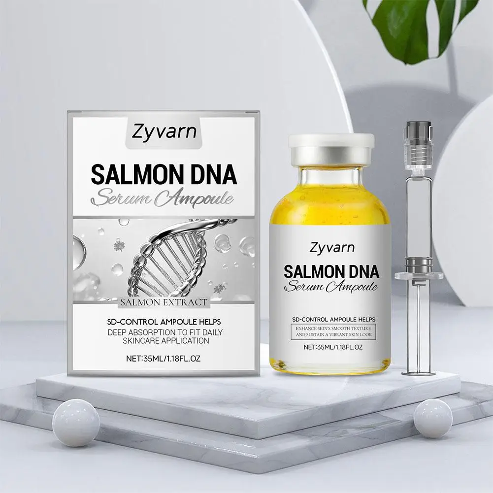 DNA Revitalize Silk Peptide Intensive Firming Ampoule Anti-Aging Serum With Collagen Peptide Complex For Tight Youthful Skin