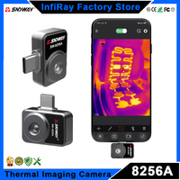 SNDWAY Thermal Imaging Camera Infrared Resolution 256x192 Thermal Imager Android Type C USB Thermal Camera for Mobile Phone