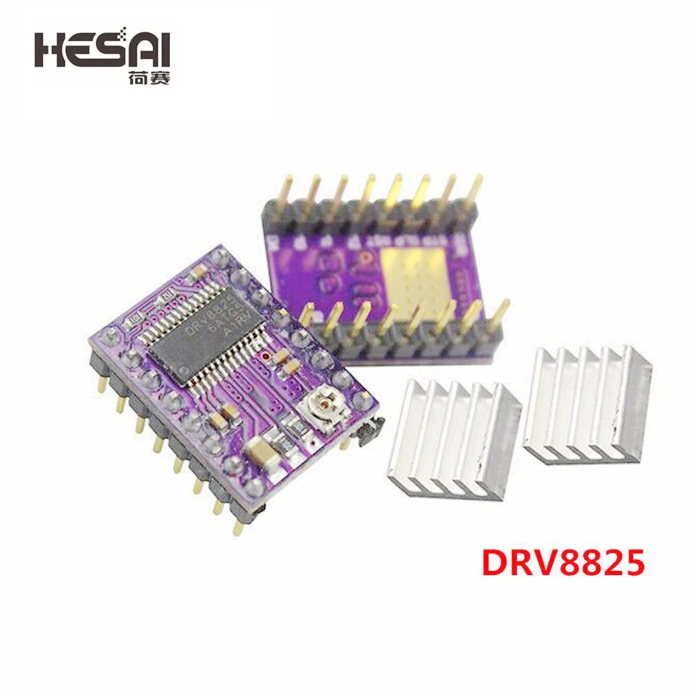 3D Printer Parts Stepstick DR-8825 Stepper Motor Driver with Heat Sink Reprap 4 Layer PCB RAMPS