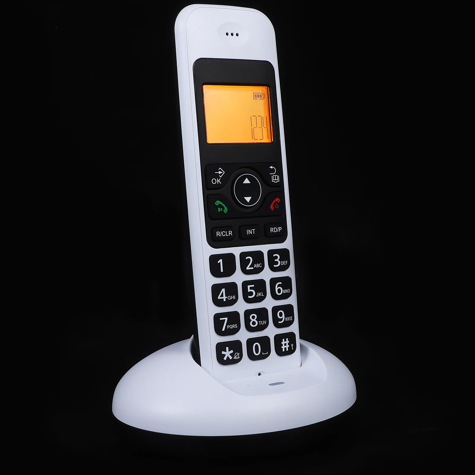 

Cordless Telephone Phones Business Home for Seniors Expandable Electronic Landline