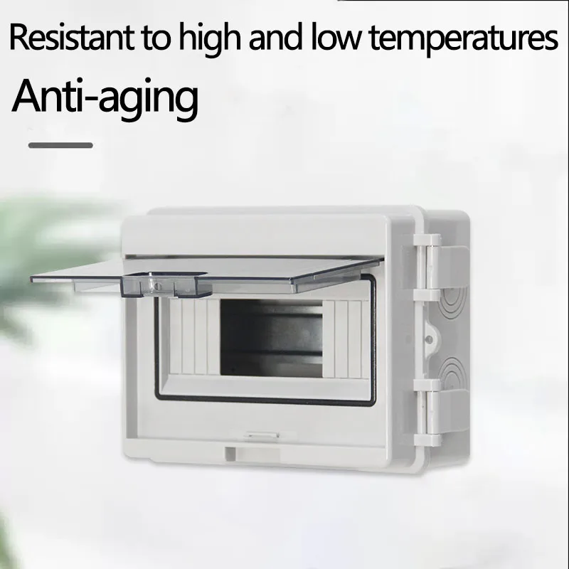 New model outdoor waterproof distribution box HTD-5/8WAYPC - Plastic outdoor electrical waterproof distribution box