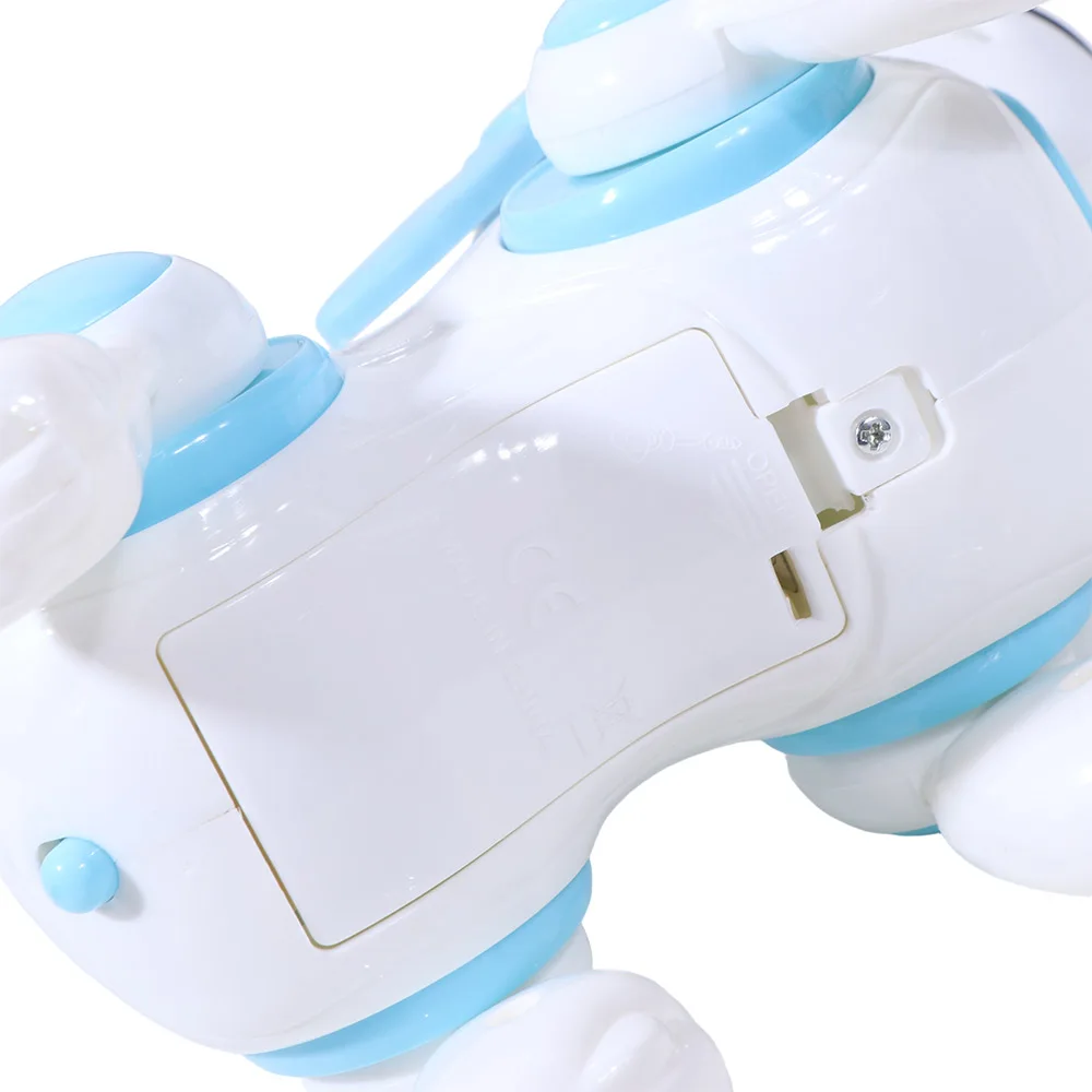 

Plastic Smart Dog Pet with LED Puzzle Dog Walking Dancing Crawling Cartoon Robot Electronic Dog Valentine's Birthday