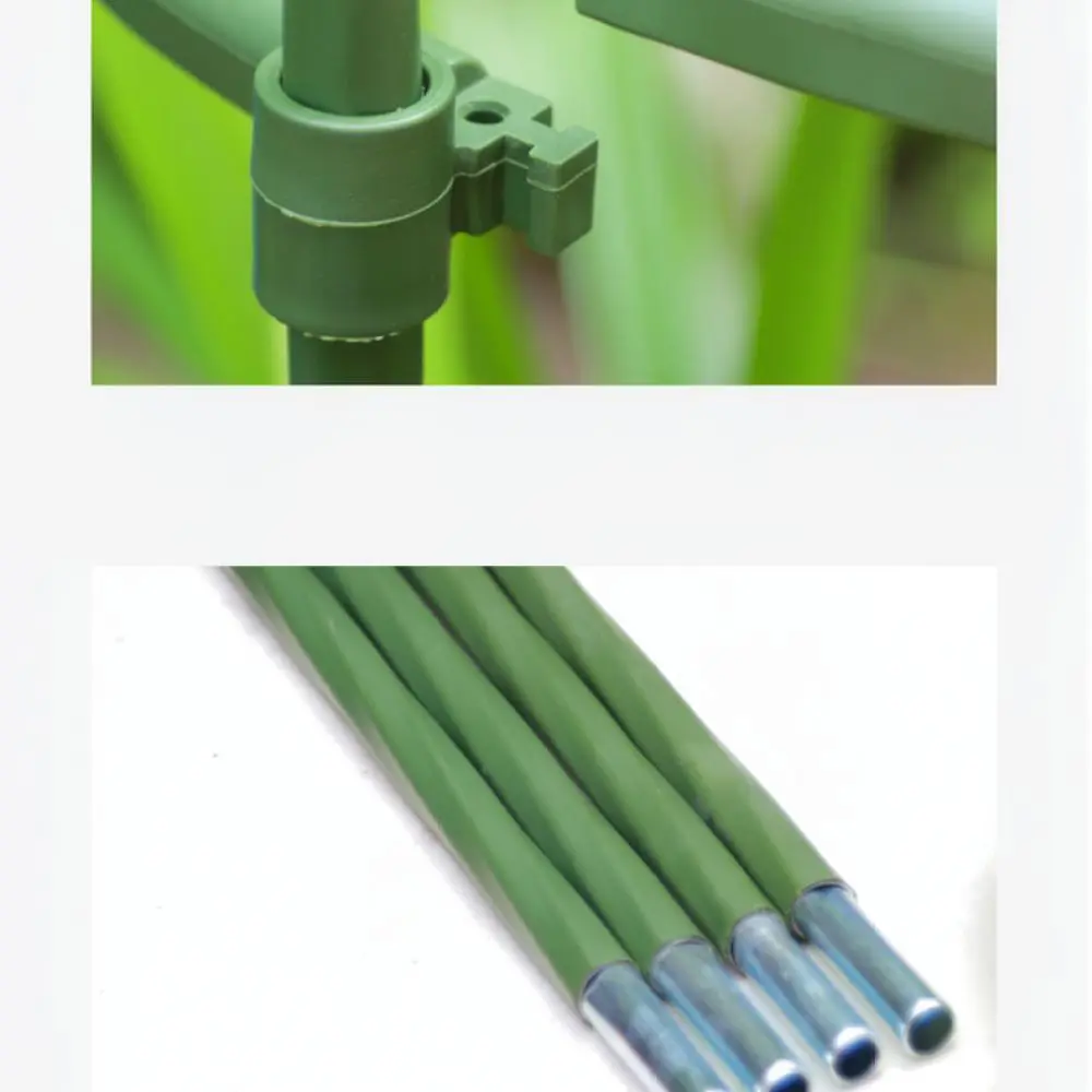 Garden Metal Support Stake For Climbing Clematis Umbrella Trellis Plant Holder For Potted Vines Outdoor Decor