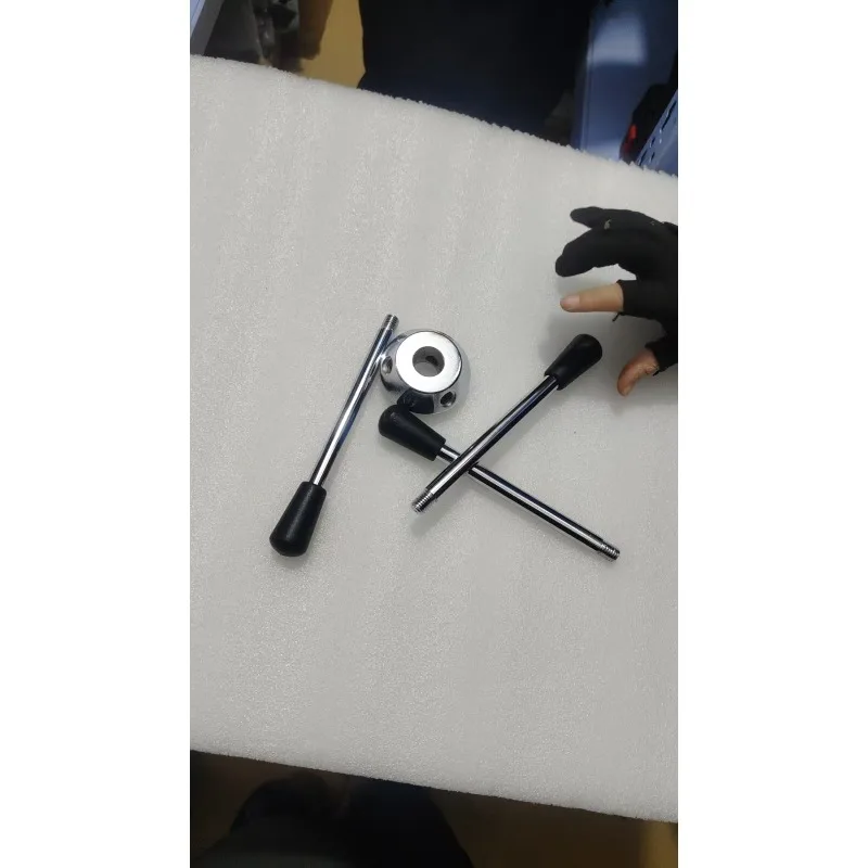 Suitable for Mechanical Machine Tool Accessories Handle Handwheel, Bench Drill Mask Machine Double Head Screw M6m8 M10m12
