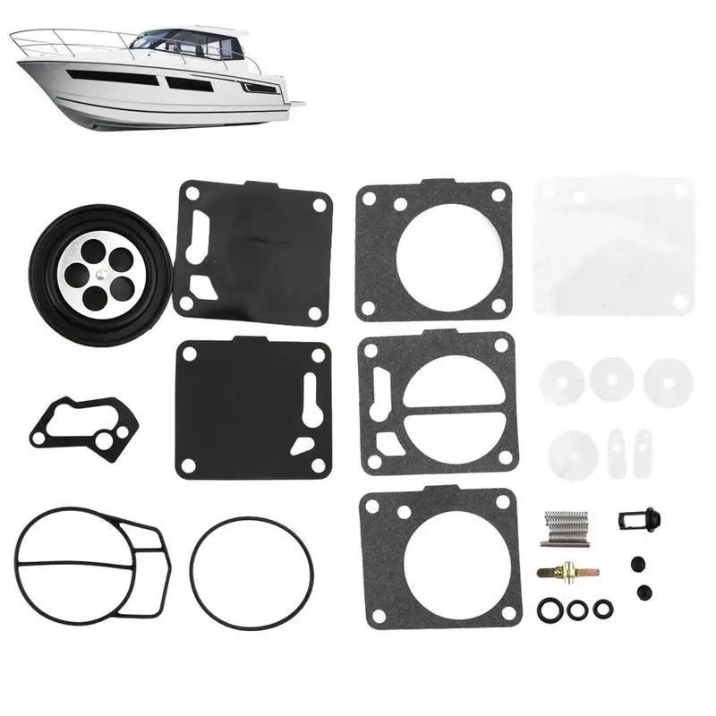 

Carburetor Repair Rebuild Kit Carburetor Replacement Parts Set For Repairing Or Rebuilding Sea-Do-o 650 717 720 787 800 SP GS