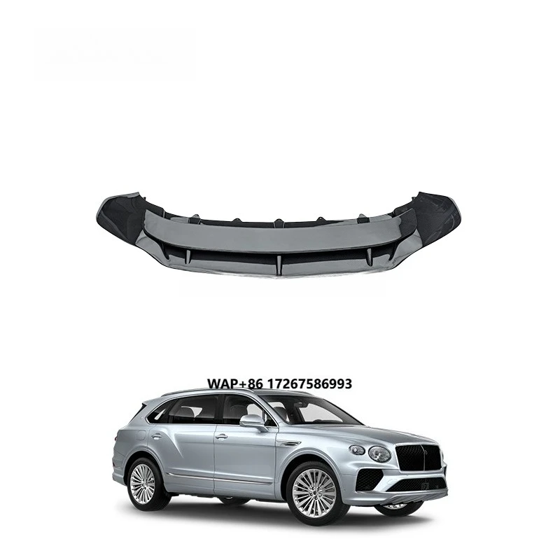 

New Design Performance Carbon Fiber Front Lip Body Kits for Bentley Bentayga Upgrade V8S W12