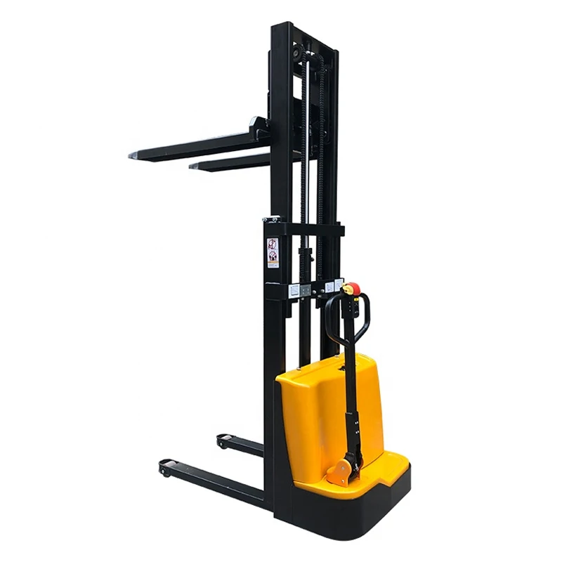 2 Ton Full Electric Stacker Walkie Pallet Self Loading Walking Stacker