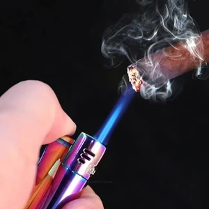 CLIPPER-Butane غاز ولاعة الشعلة النفاثة ، عجلة طحن معدنية ، اكسسوارات تدخين السيجار ، أدوات رجالية ، هدايا ، أصلي ، إسبانيا أعلى 6 مبيعات أخف وزنا نادر - رقم 3