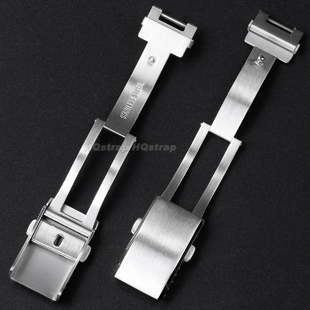 9×16mm Luxury Metal Buckle for Rolex Watchband Clasp for Water Ghost Stainless Steel Watch Fold Buckles Button Watch Accessories