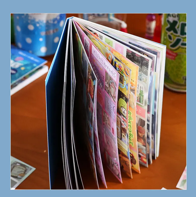 30 Blatt Glitzer-Stickerbuch mit ausgestanzten Motiven, Retro-Cartoon, dekoratives, handgemachtes Scrapbooking-Material, japanische Schreibwaren. – Detail 8