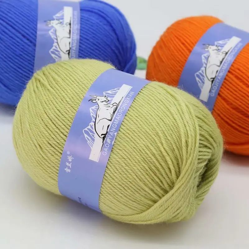 100gram 100% Wool Yarn For Hand Knitting Medium-Fine Soft Crochet Merino Lanas Threads Autumn Winter Sweater Scarf