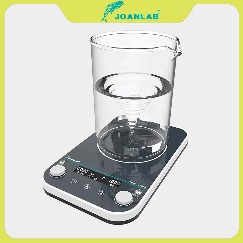 Laboratory digital display magnetic stirrer stepless speed regulation electric mixer 10L