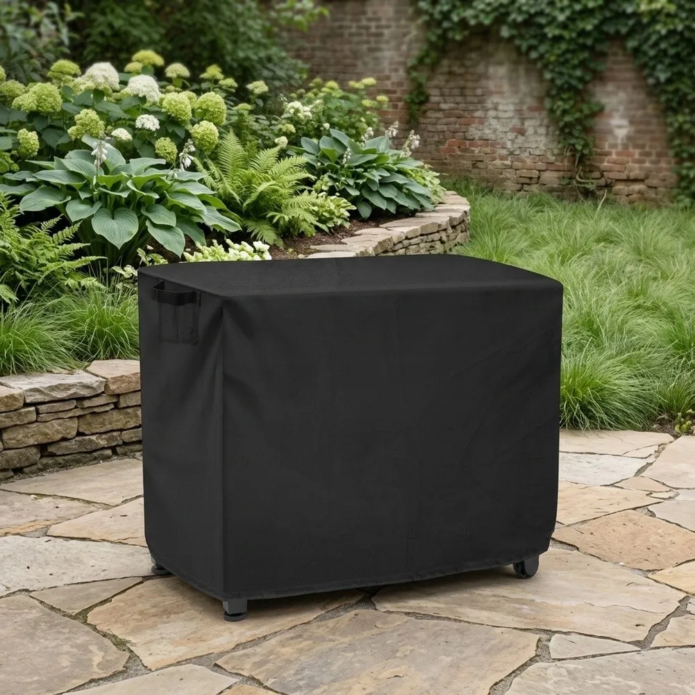 Outdoor Cooking Table Cover Patio Grill Table Cover Outdoor Adjustable Drawstring Dust Protection Full Coverage