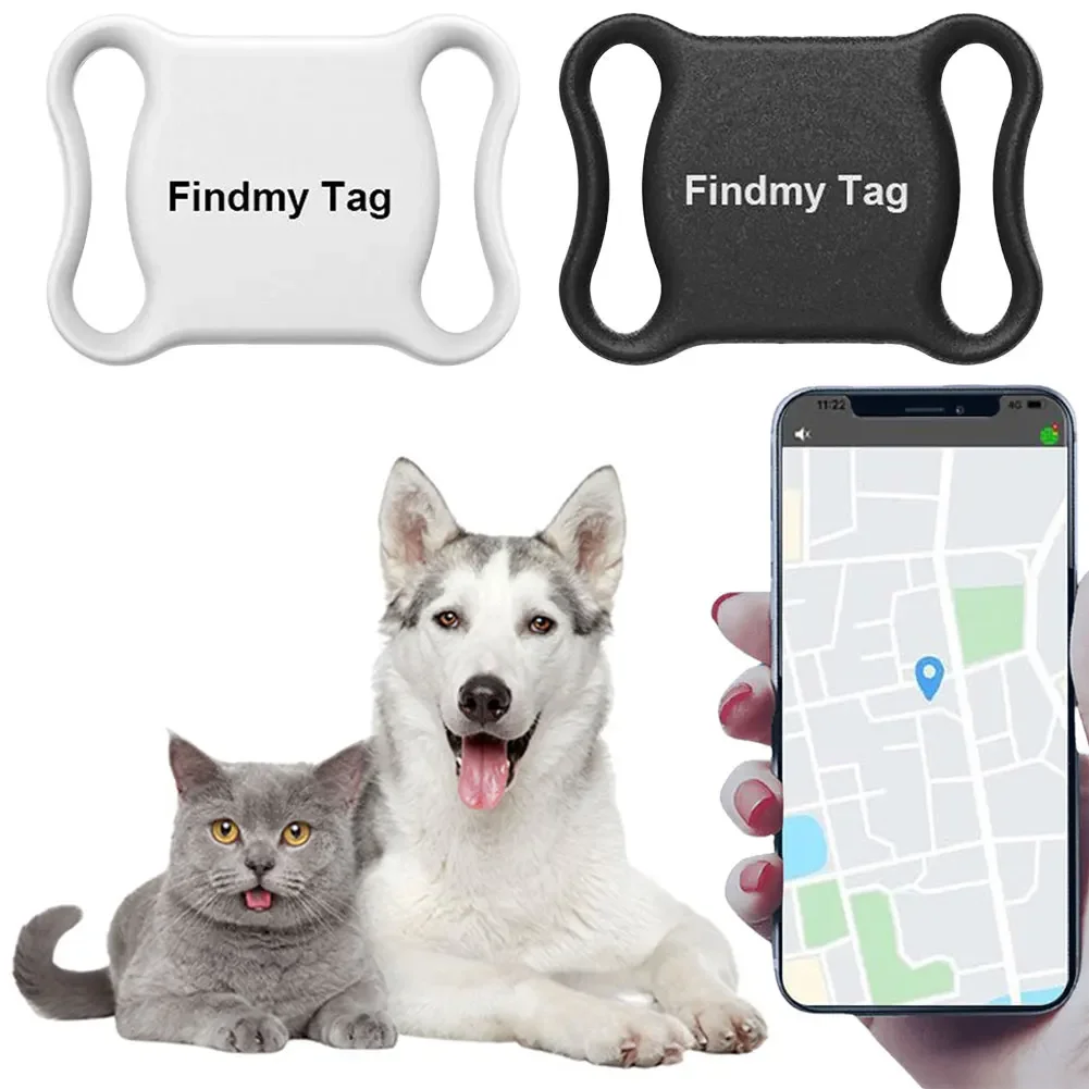 Pet Anti-Lost GPS Tracker BT Smart Locator Anti-Lost GPS Tracker Locator Finder for Dogs Cats Kids Pets Keychain Wallet Luggage