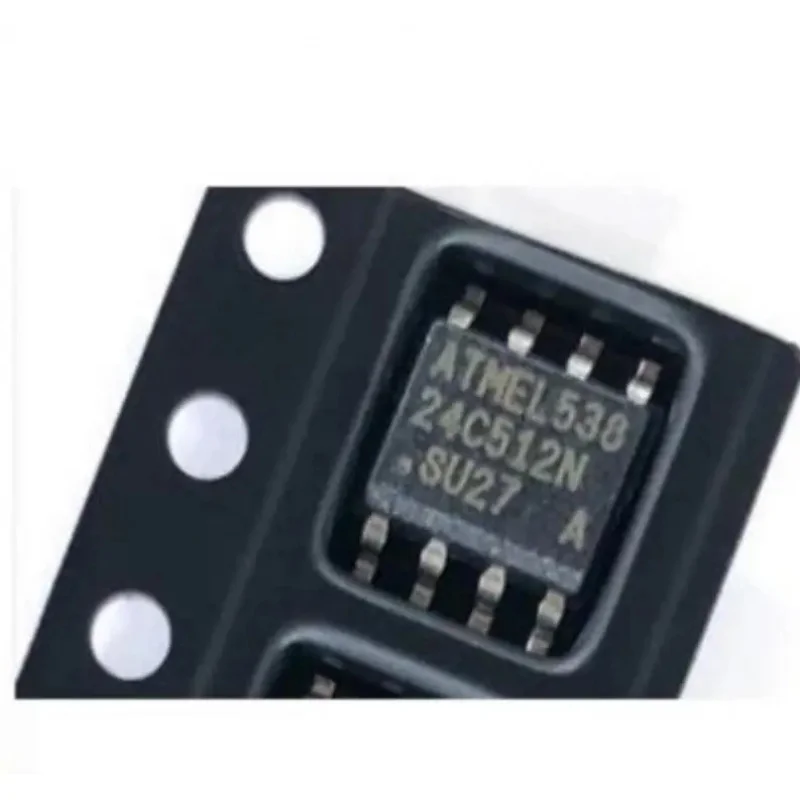 15PCS AT24C512N-10SU-2.7 SOP-8 100% New original Chipset IC  SMD