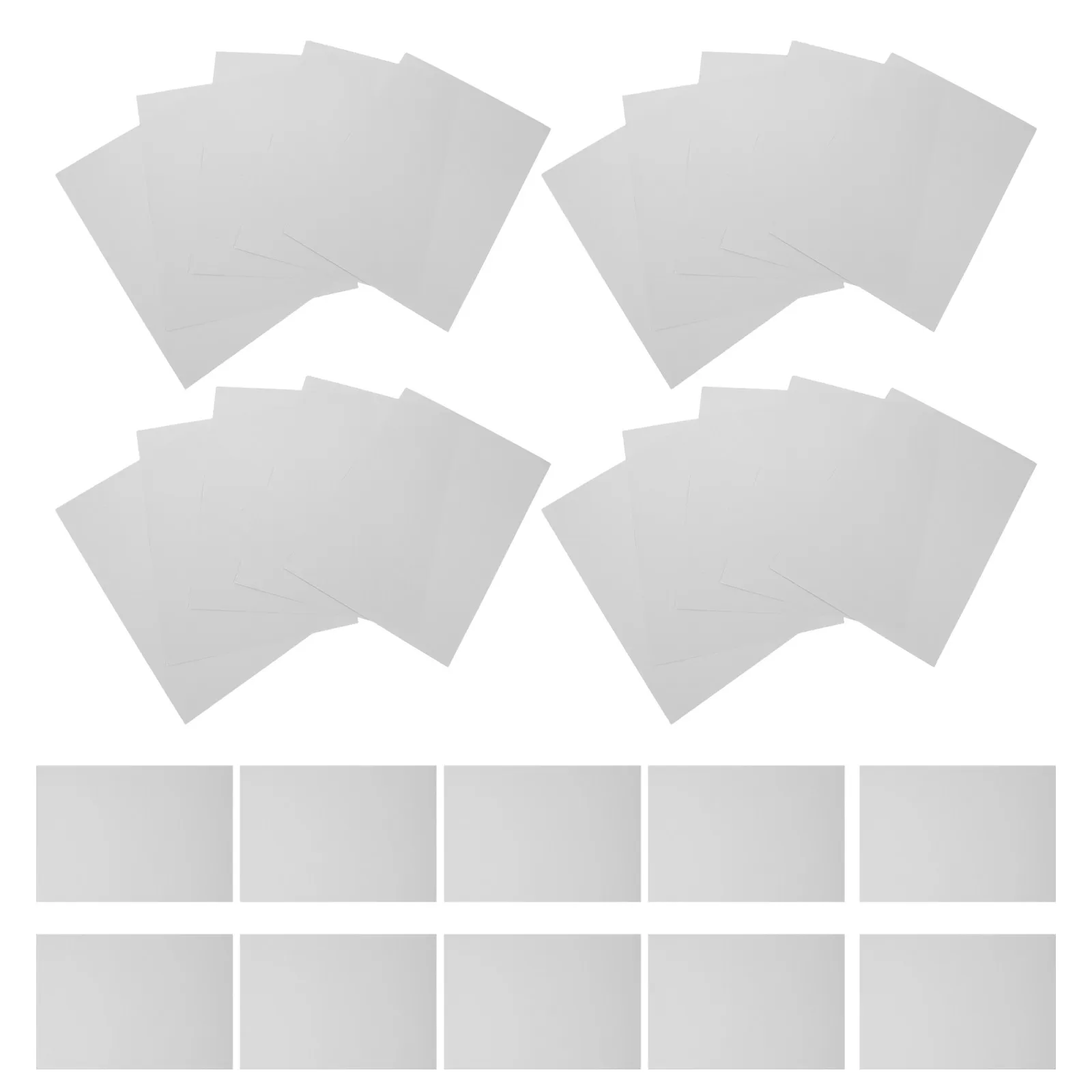 

10 Sheets Easy Peel Puzzle Adhesive Sheets Self Stick Jigsaw Puzzle Saver Glue Stickers for Framing Storage Preservation Display