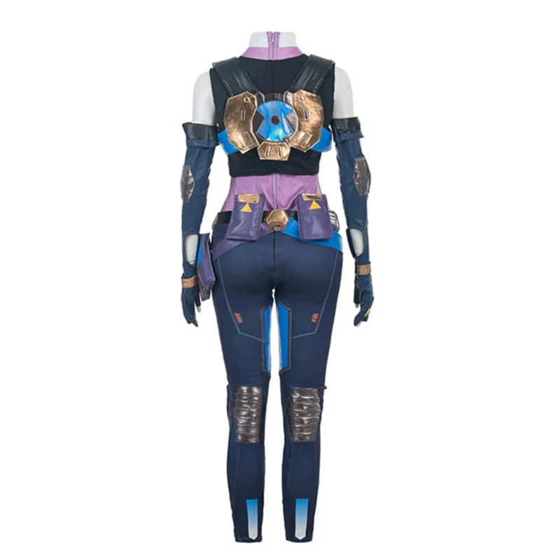 أزياء نيون التأثيرية لعبة غرفة Valorant بدلة نسائية موحدة لحفلات الهالوين مجموعة كاملة من الزي النيون كوس @ ^& #