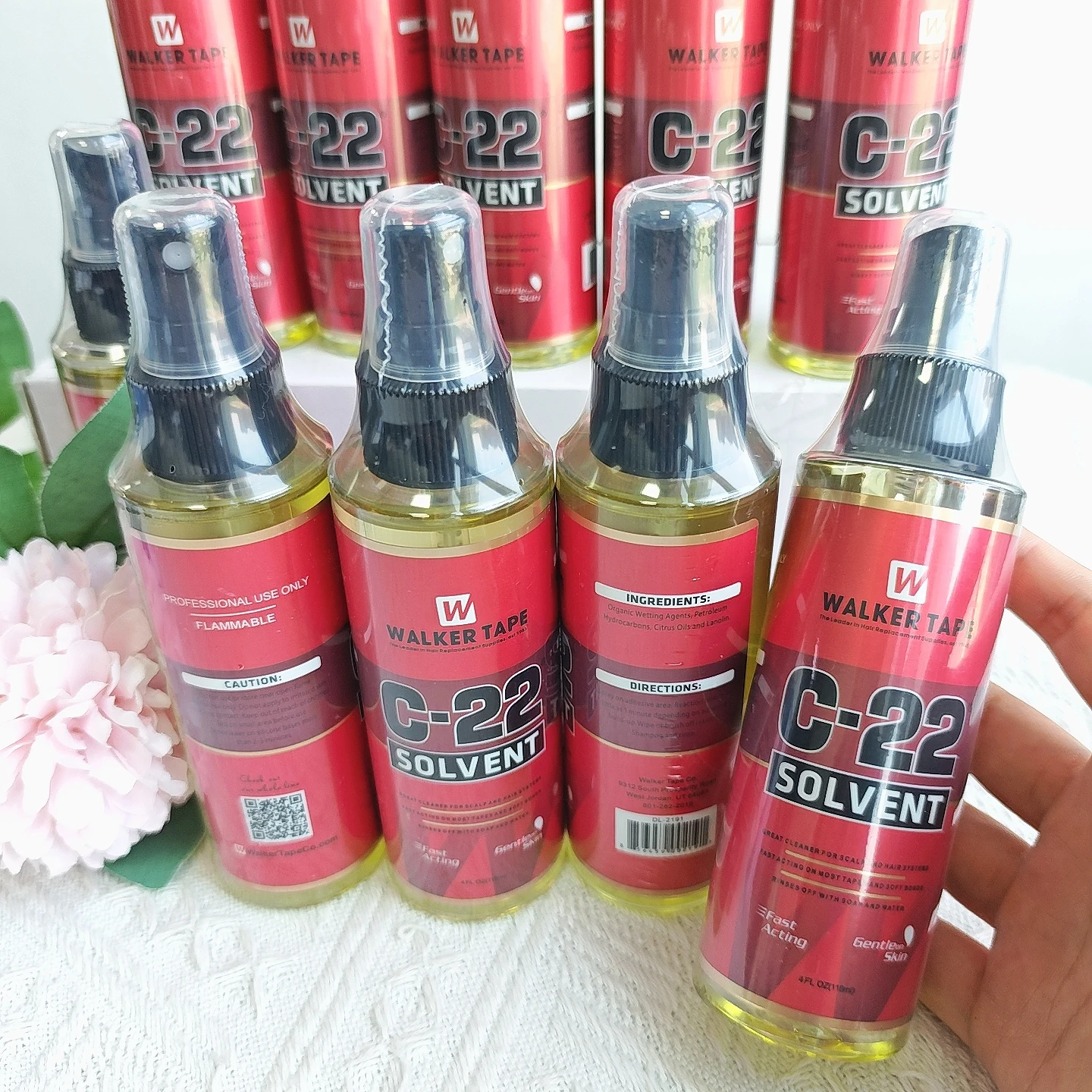 

C-22 5/10PCS 118ml Glue Remover C22 Walker Tape Remover spray C-22 Solvent Remover Scalp And Hair Systems Fast Acting Most Tapes