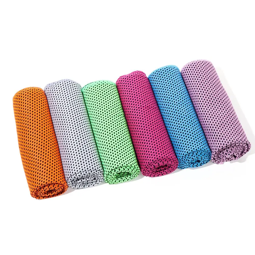 Gym Camping Outdoor Sports Workout Yoga Instant Cooling Quick-Dry Beach Towel Cooling Towel Cold Feeling Towel
