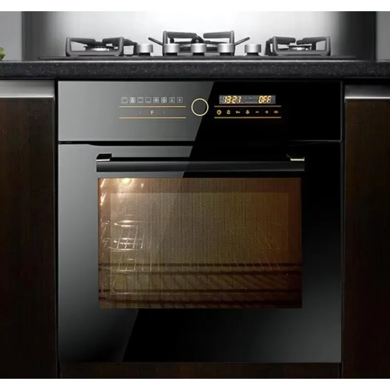 Horno de vapor eléctrico integrado Horno integrado para cocinar al vapor y hornear Hogar Dos en uno Negro Forno Single Hornos 2600