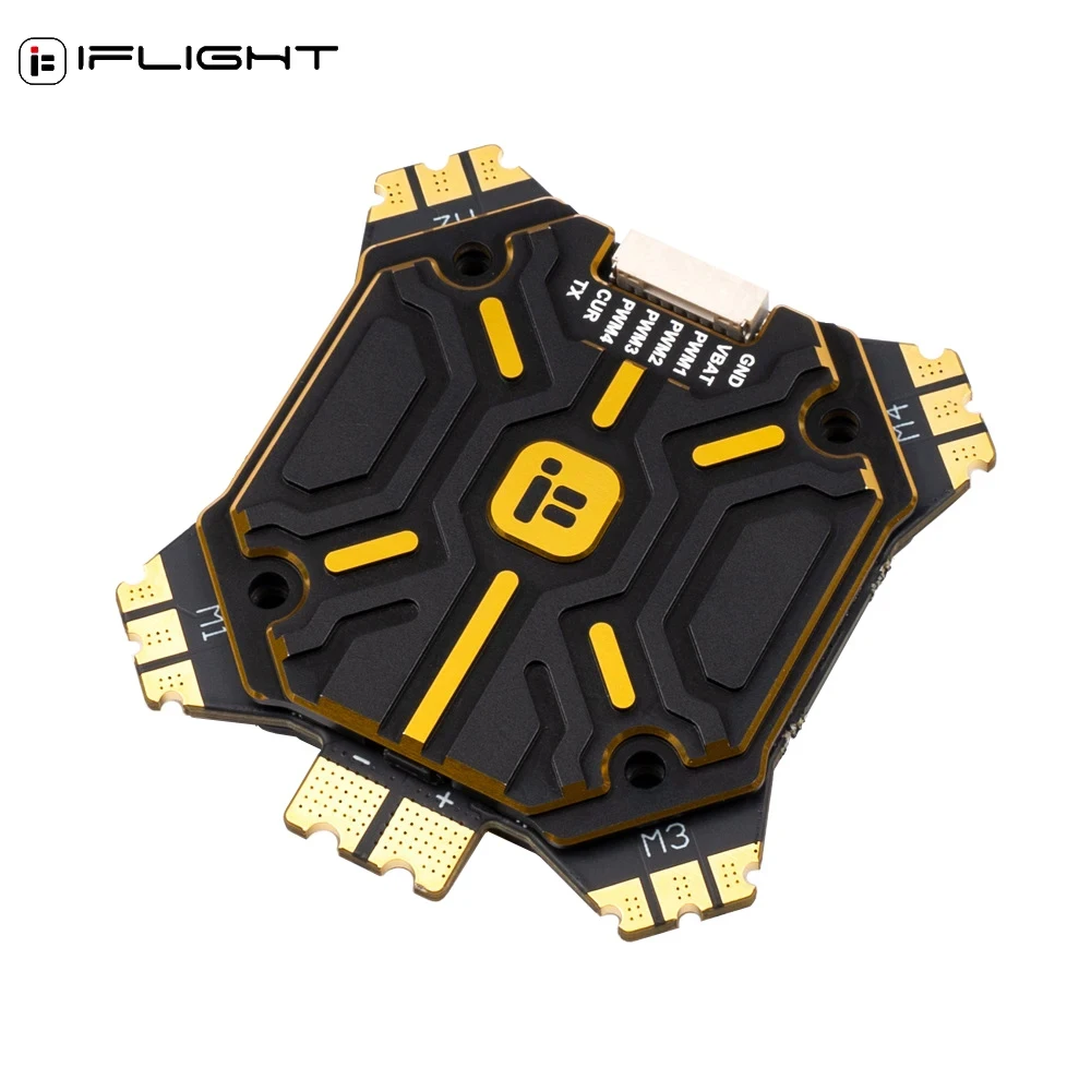 IFLIGHT BLITZ F7 Pro 4-8S 512MB VTX Flight Controller/ BLITZ E80 4-IN-1 Pro G2 80A 2-8S DShot ESC For RC Racing Crossover Drone