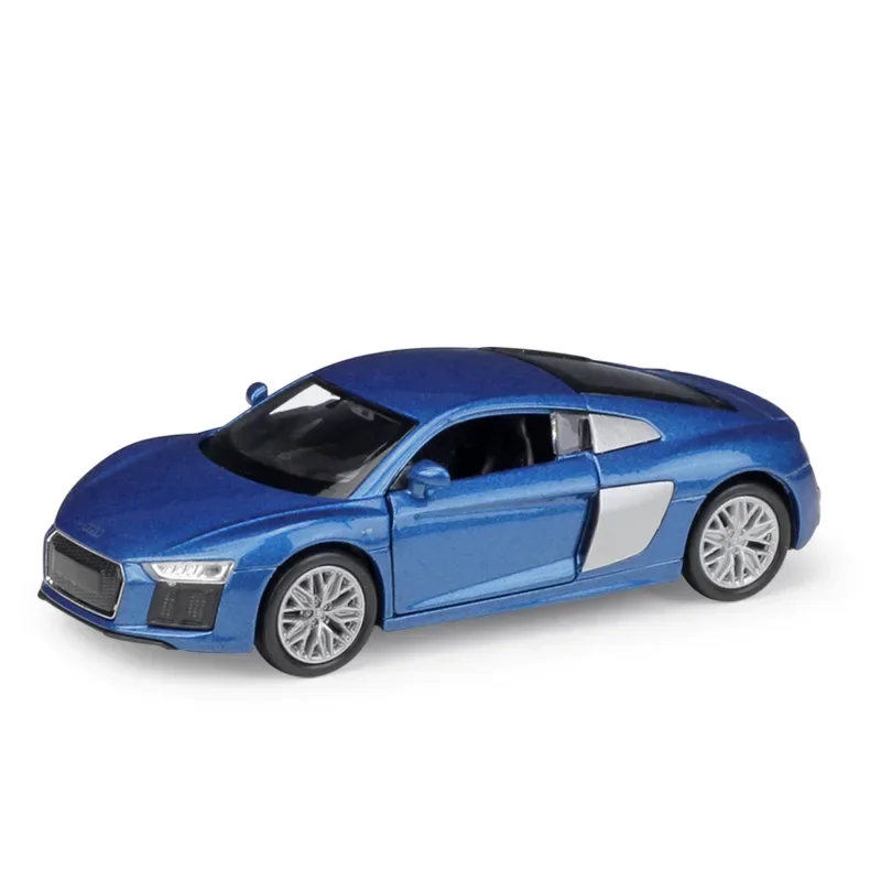 WELLY 1:36 2016 R8 V10 Legering Luxe Voertuig Diecast Pull Back Auto Model Goederen Speelgoed Collectie