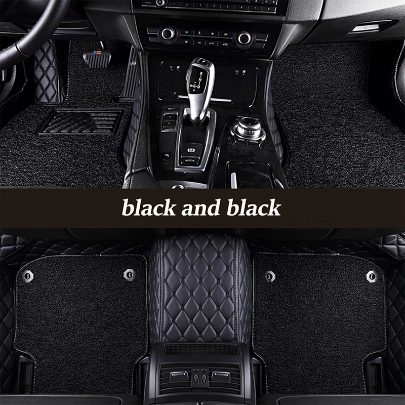 

Custom Double Layer Car Floor Mats for BMW M6 2 doors 2013-2015 Year Interior Details Car Accessories Carpet